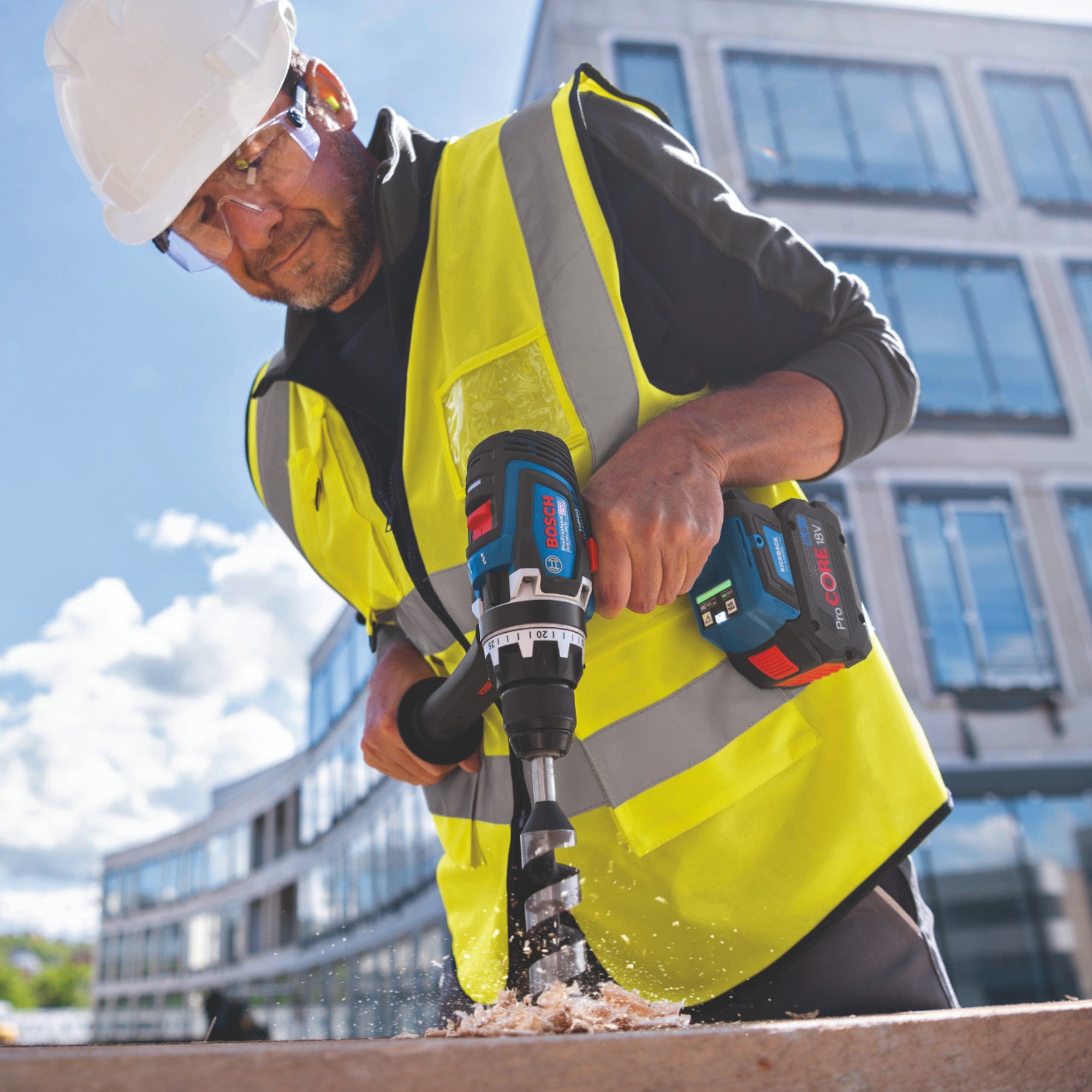 Bosch GSR 18V 150 C Professional Akku Bohrschrauber 18 V 150 Nm Brushless 1x ProCORE Akku 4 0 Ah ohne Ladegeraet 3 - toolbrothers