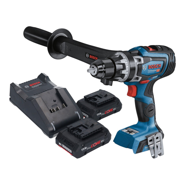 Bosch GSR 18V 150 C Professional Akku Bohrschrauber 18 V 150 Nm Brushless 2x ProCORE Akku 4 0 Ah Ladegeraet 0 - toolbrothers