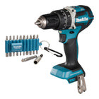 Makita DHP 484 Z Akku Schlagbohrschrauber 18 V 54 Nm Brushless 22 tlg Bit Set ohne Akku ohne Ladegeraet 0 - toolbrothers