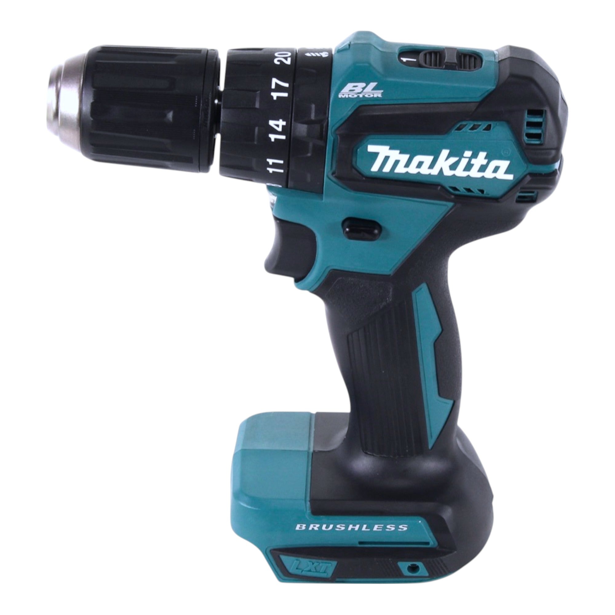 Makita DHP 483 Z Akku Schlagbohrschrauber 18 V 40 Nm Brushless 22 tlg Bit Set ohne Akku ohne Ladegeraet 1 - toolbrothers
