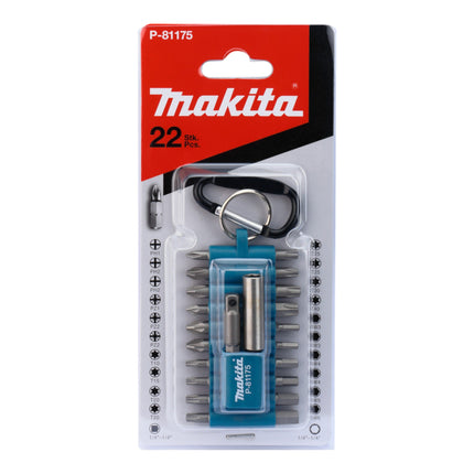 Makita DHP 487 Z Akku Schlagbohrschrauber 18 V 40 Nm Brushless 22 tlg Bit Set ohne Akku ohne Ladegeraet 4 - toolbrothers