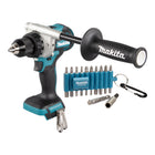 Makita DDF 486 Z Akku Bohrschrauber 18 V 130 Nm Brushless 22 tlg Bit Set ohne Akku ohne Ladegeraet 0 - toolbrothers