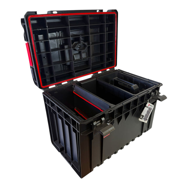 Qbrick System ONE 450 1 0 Technik Werkzeugkoffer 585 x 385 x 420 mm 52 l stapelbar IP66 alte Version ohne Gewindeeinsaetze 0 - toolbrothers