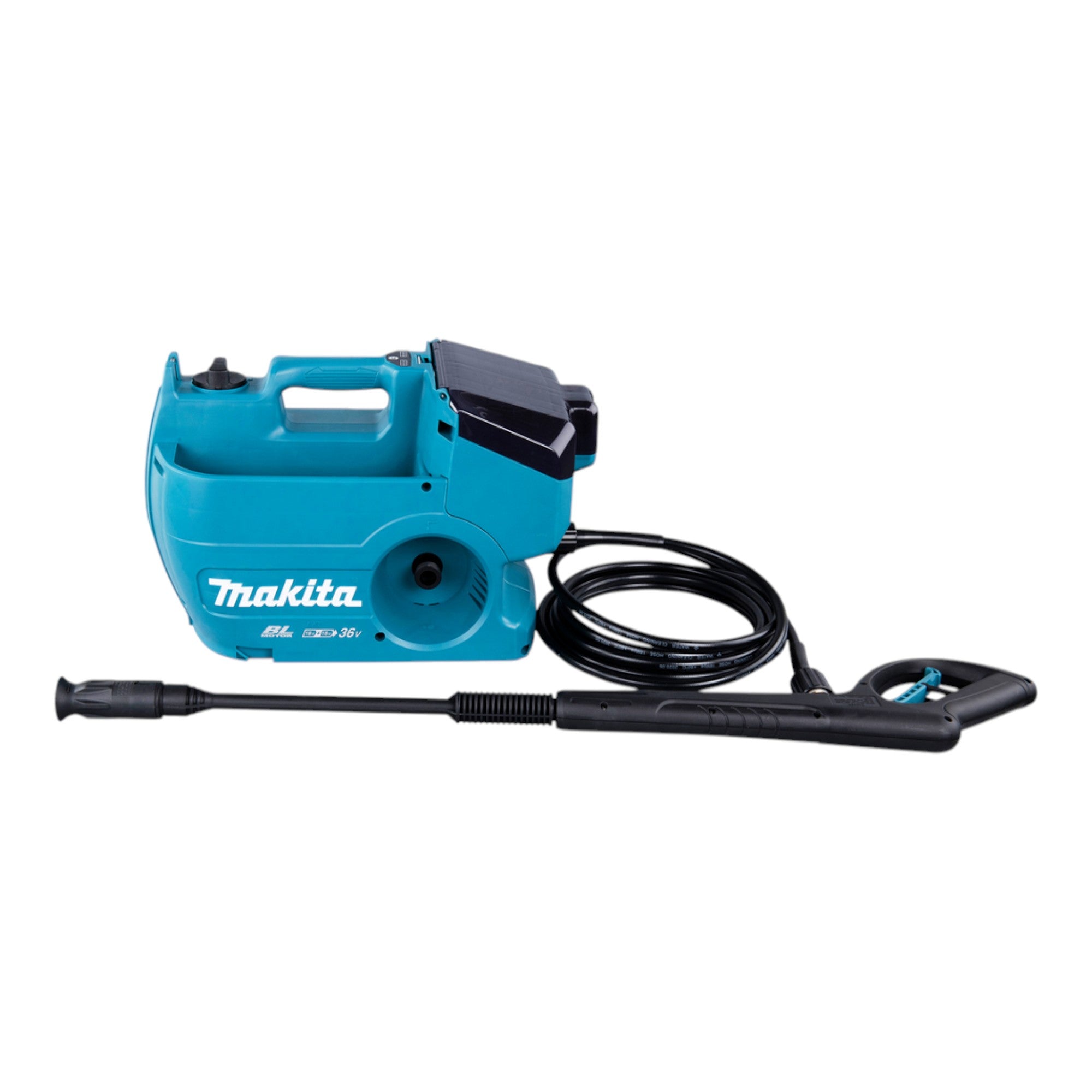 Makita DHW 080 F2K Akku Hochdruckreiniger 36 V 2x 18 V 80 bar 380 l h Brushless 2x Akku 3 0 Ah ohne Ladegeraet 1 - toolbrothers