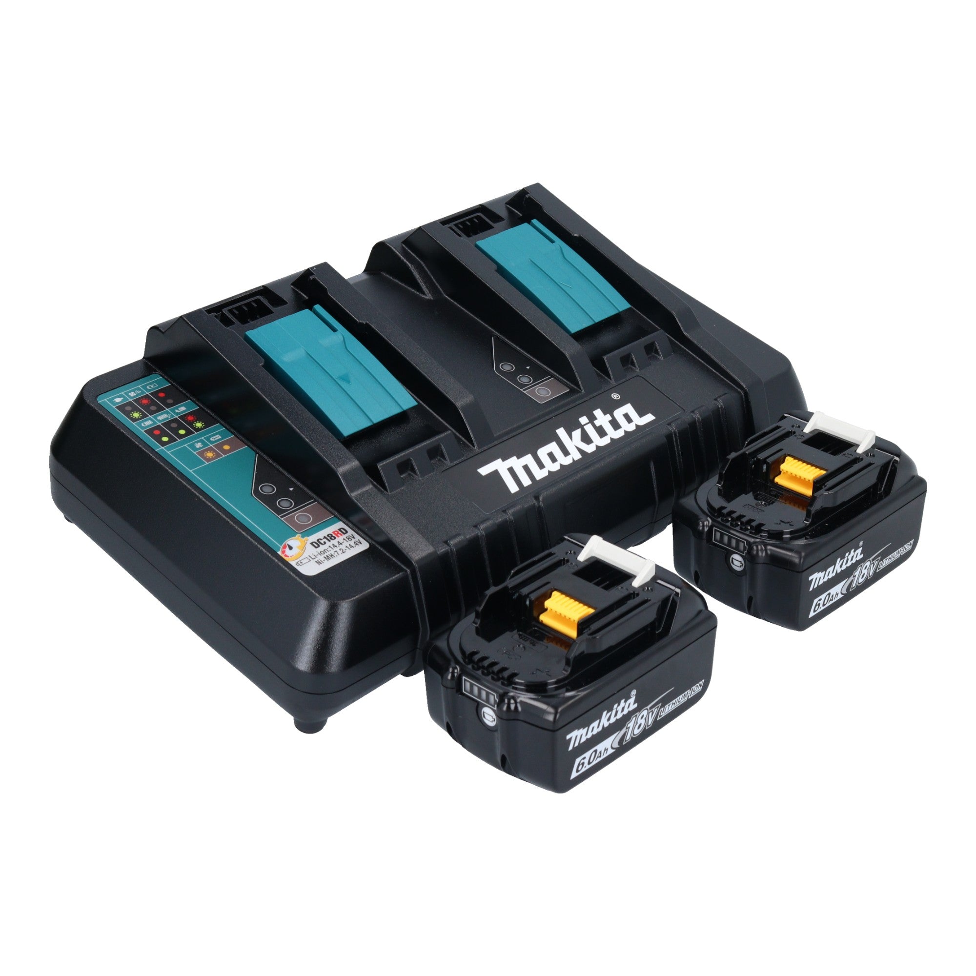 Makita DHW 080 PG2K Akku Hochdruckreiniger 36 V 2x 18 V 80 bar 380 l h Brushless 2x Akku 6 0 Ah Doppelladegeraet 4 - toolbrothers