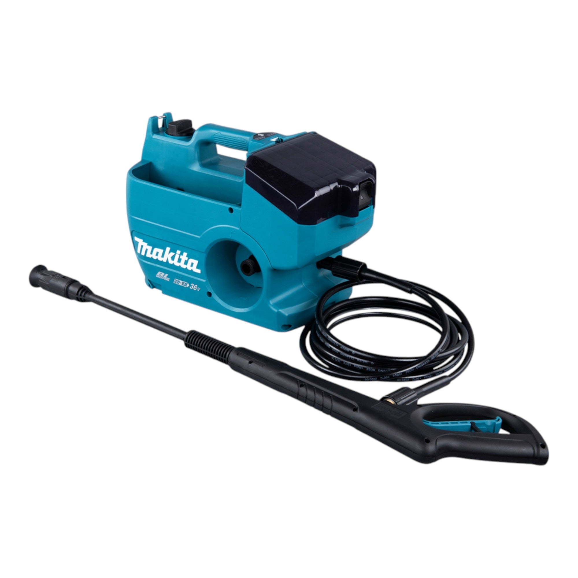Makita DHW 080 PG4K Akku Hochdruckreiniger 36 V 2x 18 V 80 bar 380 l h Brushless 4x Akku 6 0 Ah Doppelladegeraet 2 - toolbrothers