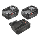 Bosch Starter Set 18 V 2x PBA 18V 6 0Ah W C Akku 6 0 Ah 2x 1600A00DD7 AL 18V 44 Ladegeraet 1600A031X0  0 - toolbrothers