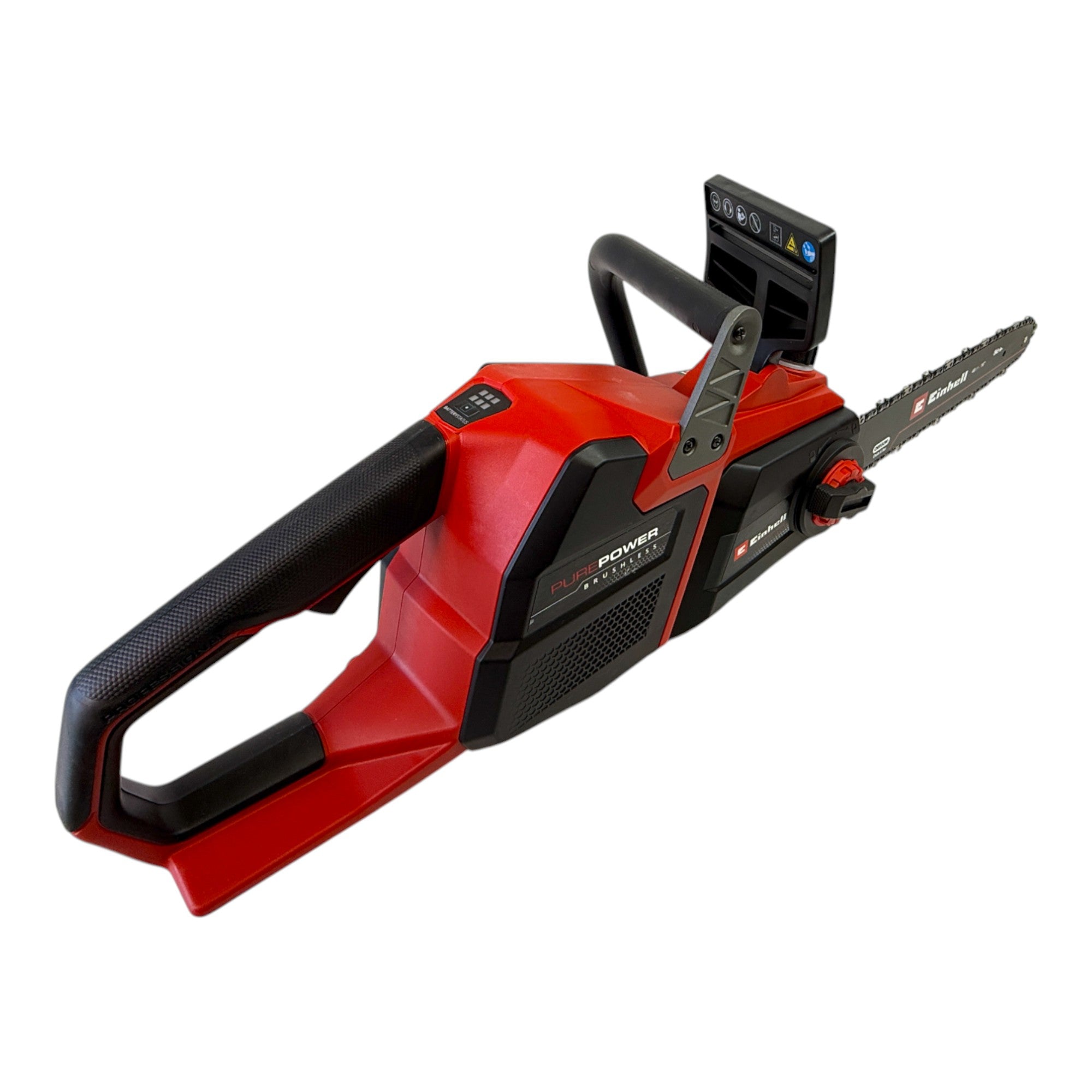 Einhell GP LC 36 40 Li BL Solo Professional Akku Kettensaege 36 V 2x 18 V 38 cm Brushless 2x Power X Change Plus Akku 4 0 Ah Ladegeraet 4 - toolbrothers