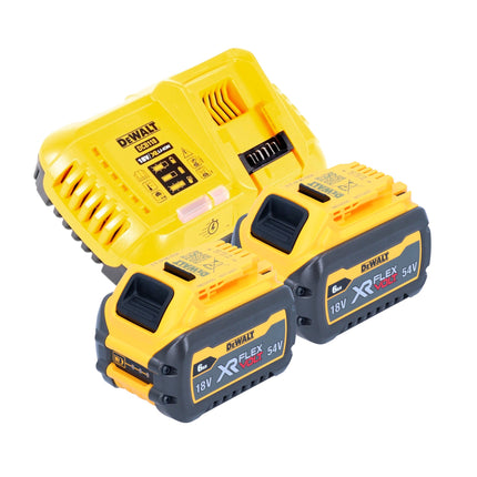 DeWALT DCS 578 T2T Akku Kreissaege 54V XR FlexVolt 190 mm Brushless 2x Akku 6 0 Ah Ladegeraet TSTAK 2 - toolbrothers