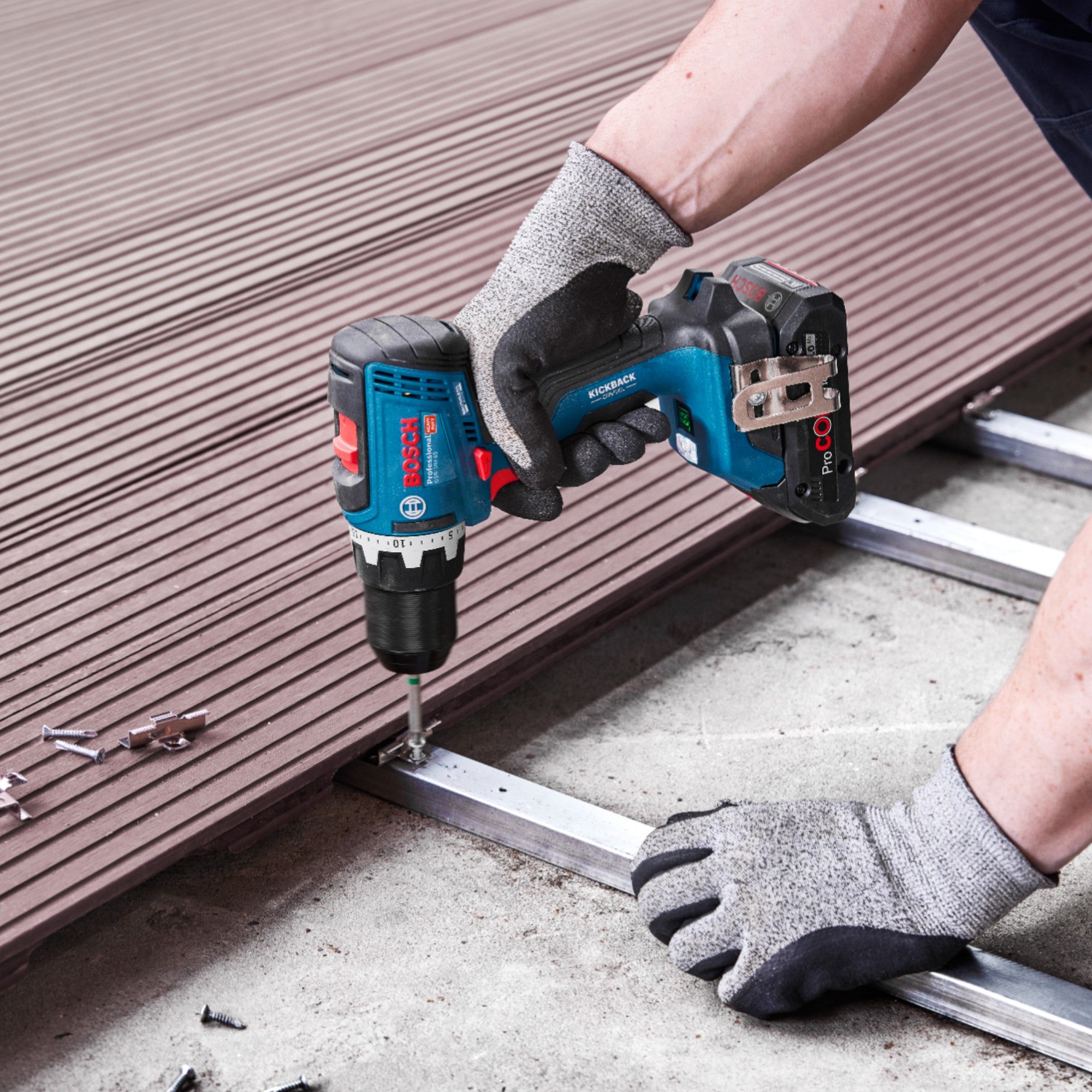 Bosch GSR 18V 65 Professional Akku Bohrschrauber 18 V 63 Nm Brushless 2x ProCORE Akku 5 5 Ah Ladegeraet 4 - toolbrothers