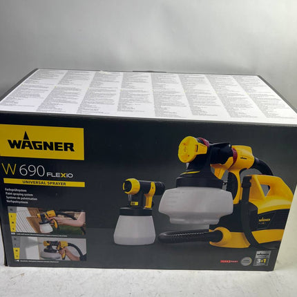 Wagner W 690 FLEXiO Farbspruehsystem 630 Watt 0 8 l 1 8 l 2361543 Beschaedigt 1 - toolbrothers