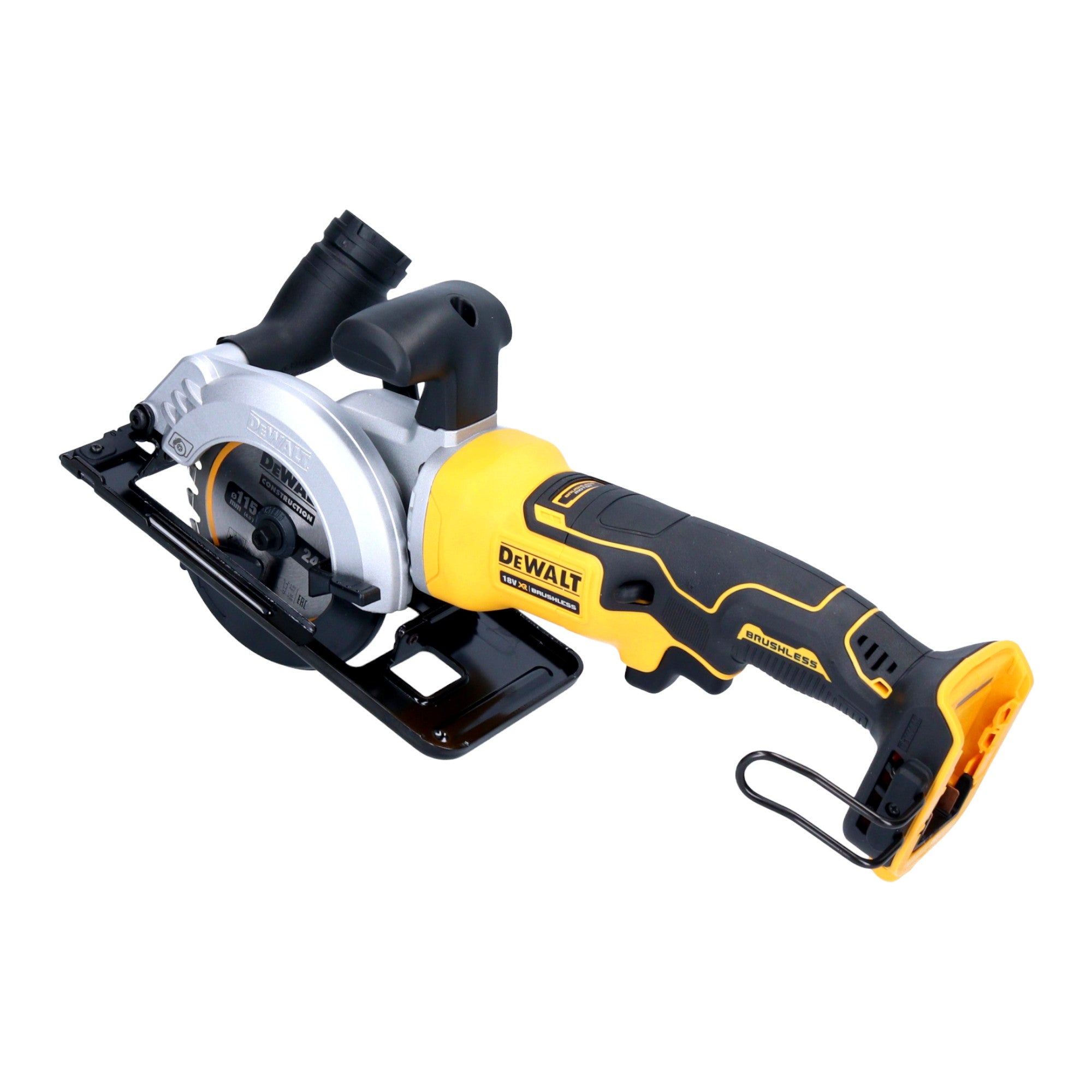 DeWalt DCS 571 P2 Akku Handkreissaege 18 V 115 mm Brushless 2x Akku 5 0 Ah Ladegeraet 3 - toolbrothers