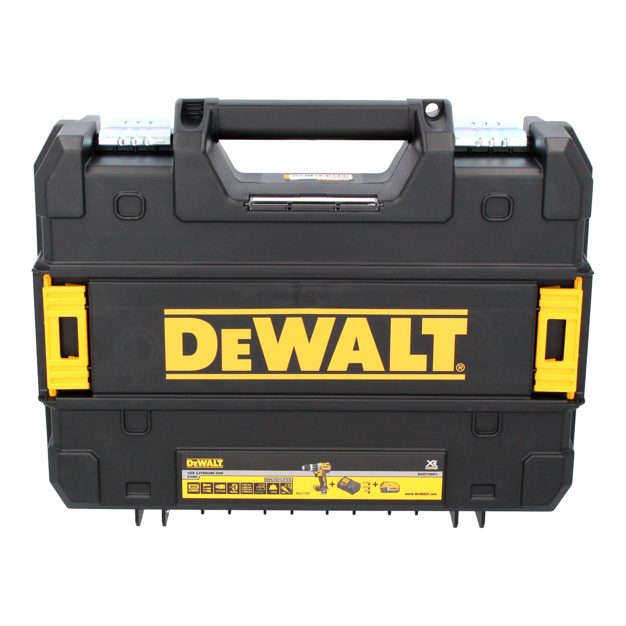 DeWalt DCD 796 M1T Akku Schlagbohrschrauber 18 V 70 Nm Brushless 1x Akku 4 0 Ah Ladegeraet TSTAK 2 - toolbrothers