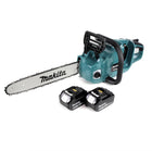 Makita DUC 405 G2 Akku Kettensäge 36V ( 2x18V ) Brushless 40 cm + 2x 6,0 Ah Akku - ohne Ladegerät - Toolbrothers