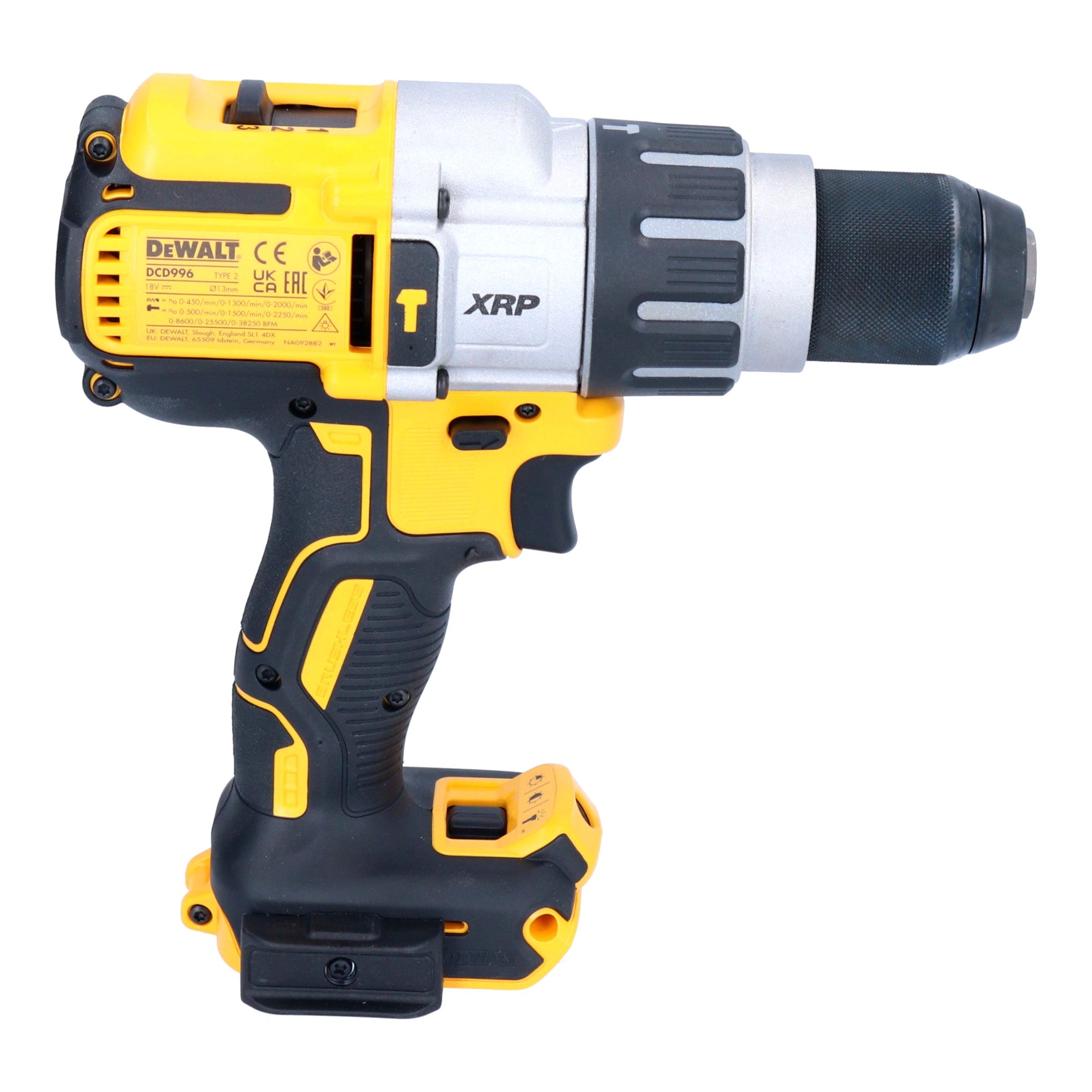 DeWalt DCD 996 M2T Akku Schlagbohrschrauber 18 V 95 Nm Brushless 2x Akku 4 0 Ah Ladegeraet TSTAK 4 - toolbrothers