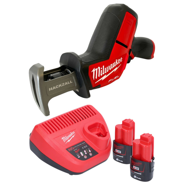 Milwaukee M12 CHZ 202 Akku Saebelsaege 12 V Brushless 2x Akku 2 0 Ah Ladegeraet 0 - toolbrothers