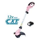 Makita UR 100 DAP Akku Rasentrimmer 12 V max 260 mm pink 1x Akku 2 0 Ah ohne Ladegeraet 0 - toolbrothers
