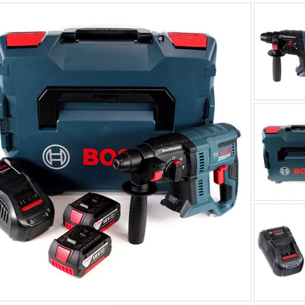 Bosch GBH 18 V-20 Akku Kombihammer 18V 1,7J SDS plus + 2x Akku 3,0Ah + Schnellladegerät + L-BOXX - Toolbrothers
