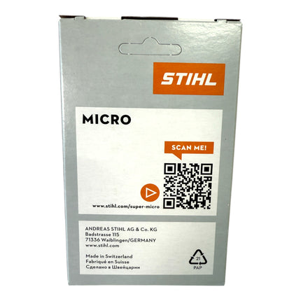 Stihl 1 4 Picco Micro 3 PM3 Saegekette 30 cm 1 4 P 1 1 mm 64 TG 36700000064  0 - toolbrothers