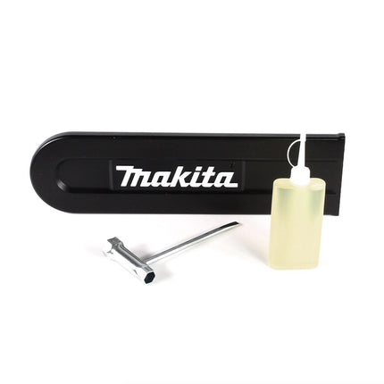 Makita DUC 355 PT2 Akku Kettensäge 36V ( 2x18V ) Brushless 35 cm + 2x 5,0 Ah Akku + Doppelladegerät - Toolbrothers