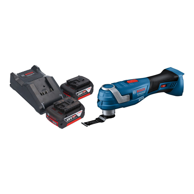 Bosch GOP 18V 34 Professional Akku Multi Cutter 18 V Starlock Plus 2x Akku 5 0 Ah Ladegeraet 0 - toolbrothers