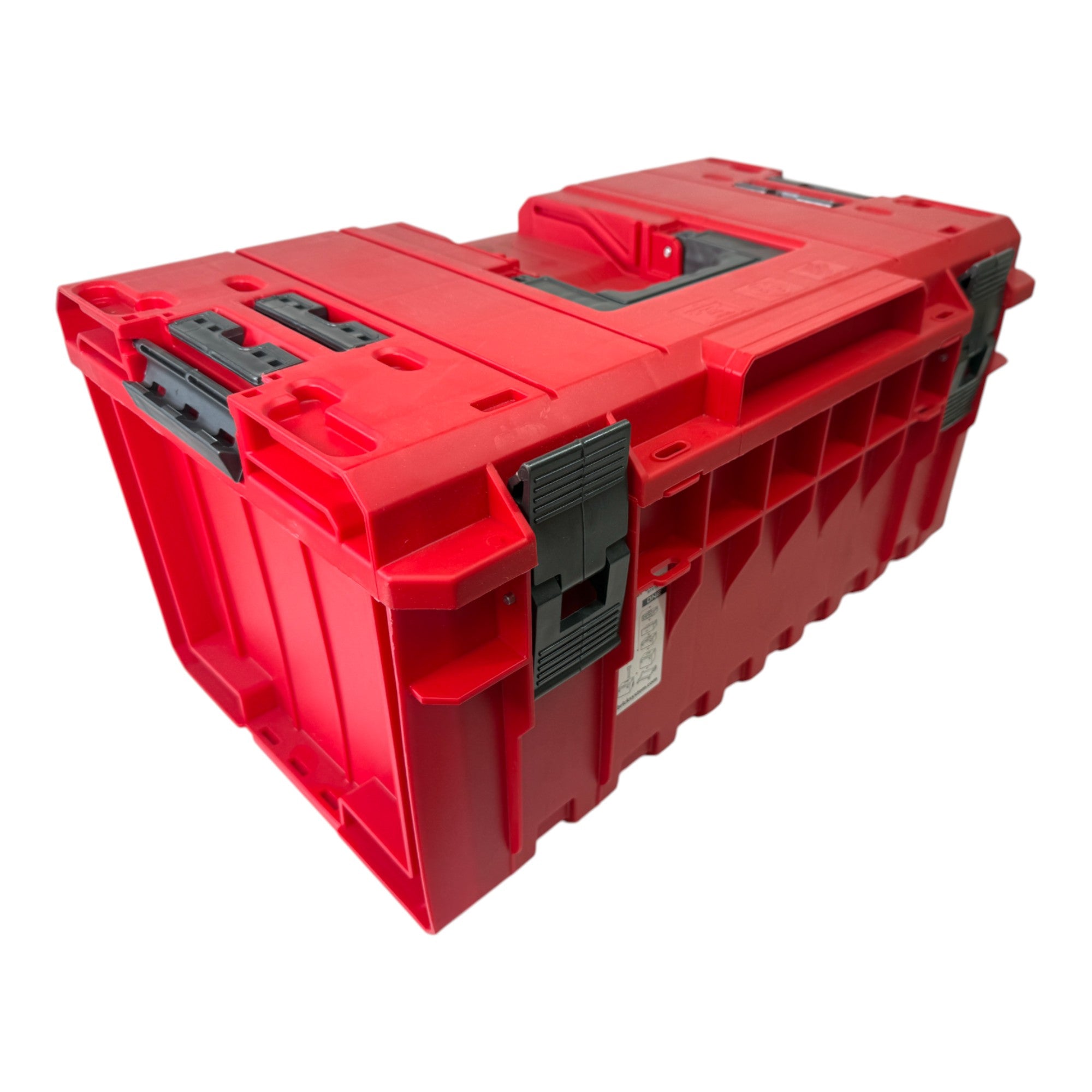 Qbrick System ONE 350 Vario RED ULTRA HD Custom Werkzeugkoffer modularer Organizer 585 x 385 x 320 mm 38 l stapelbar IP66 alte Version 2 - toolbrothers