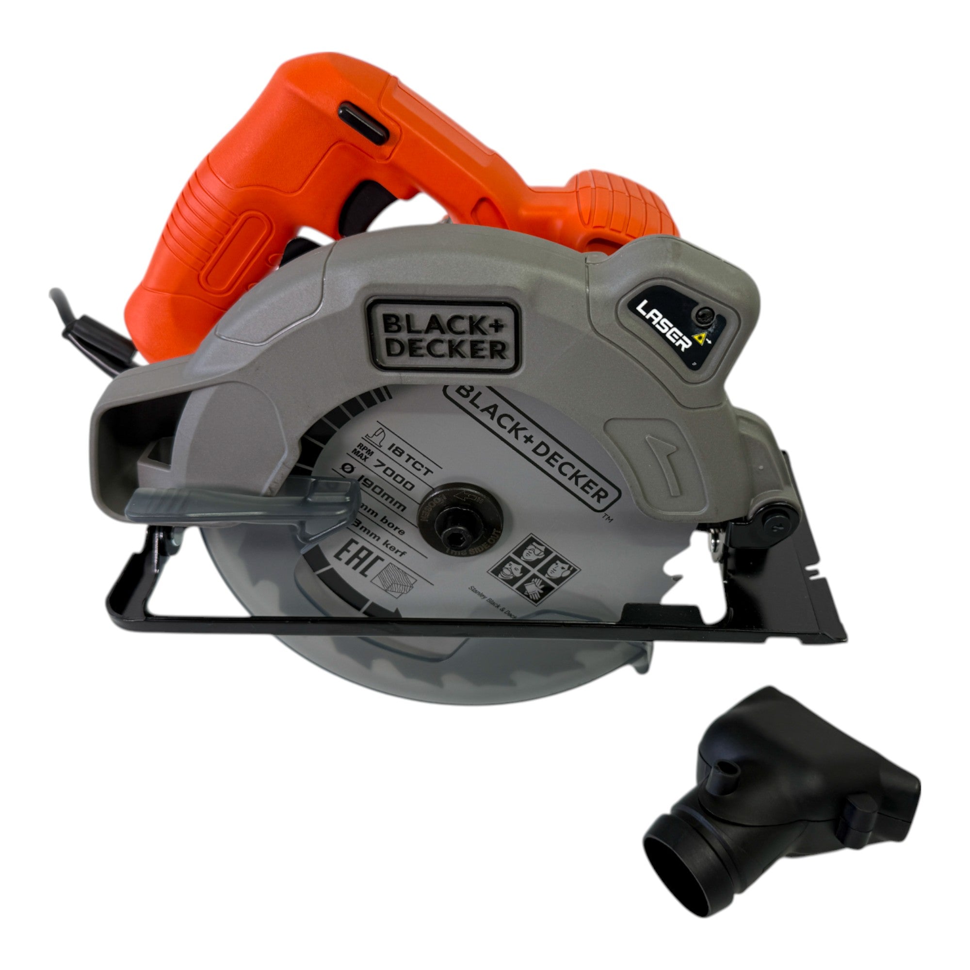 Black Decker CS 1250 L Handkreissaege 1250 Watt 190 mm 0 - toolbrothers