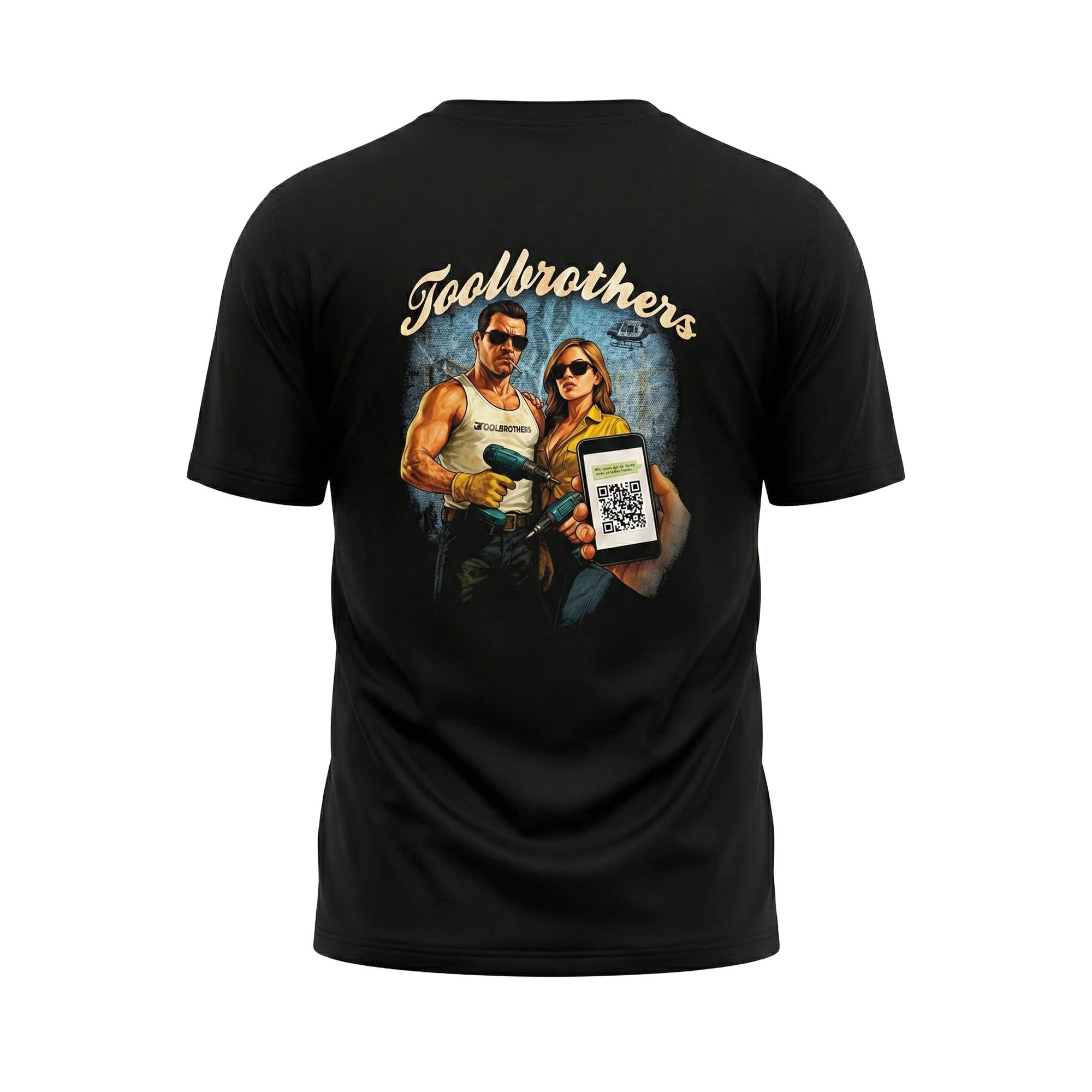 Toolbrothers Fan Shirt Simple Black Groesse M 0 - toolbrothers
