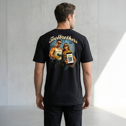 Toolbrothers Fan Shirt Simple Black Groesse XL 2 - toolbrothers