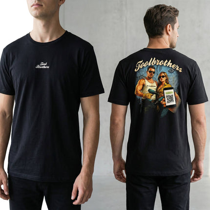 Toolbrothers Fan Shirt Simple Black Groesse XL 3 - toolbrothers