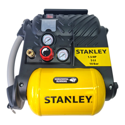 Stanley DN 200 10 5 Airboss Kompressor 1100 Watt 10 bar 5 L lfrei 2 - toolbrothers