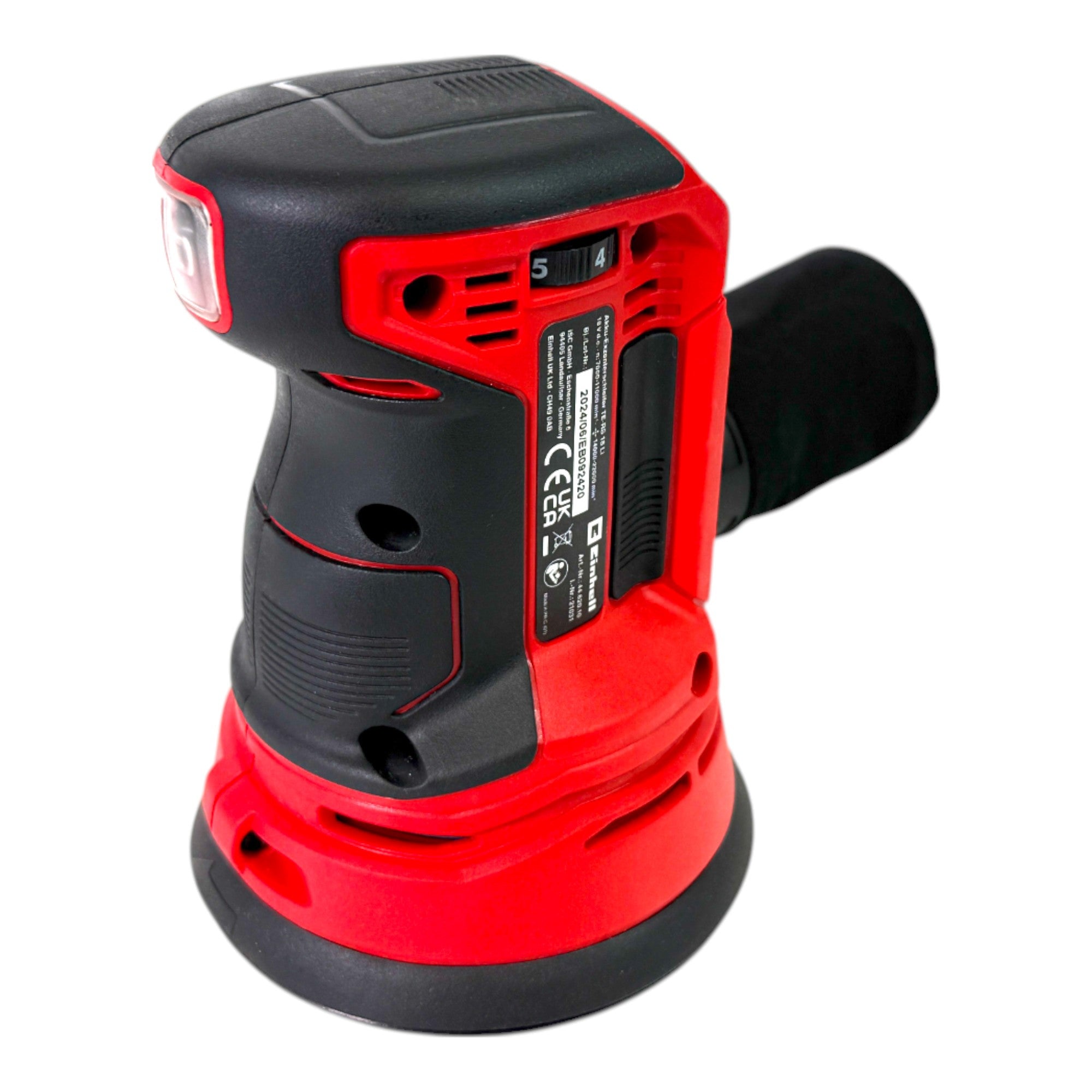 Einhell TE RS 18 Li Solo Akku Exzenterschleifer 18 V 125 mm Solo 4462010 ohne Akku ohne Ladegeraet 1 - toolbrothers