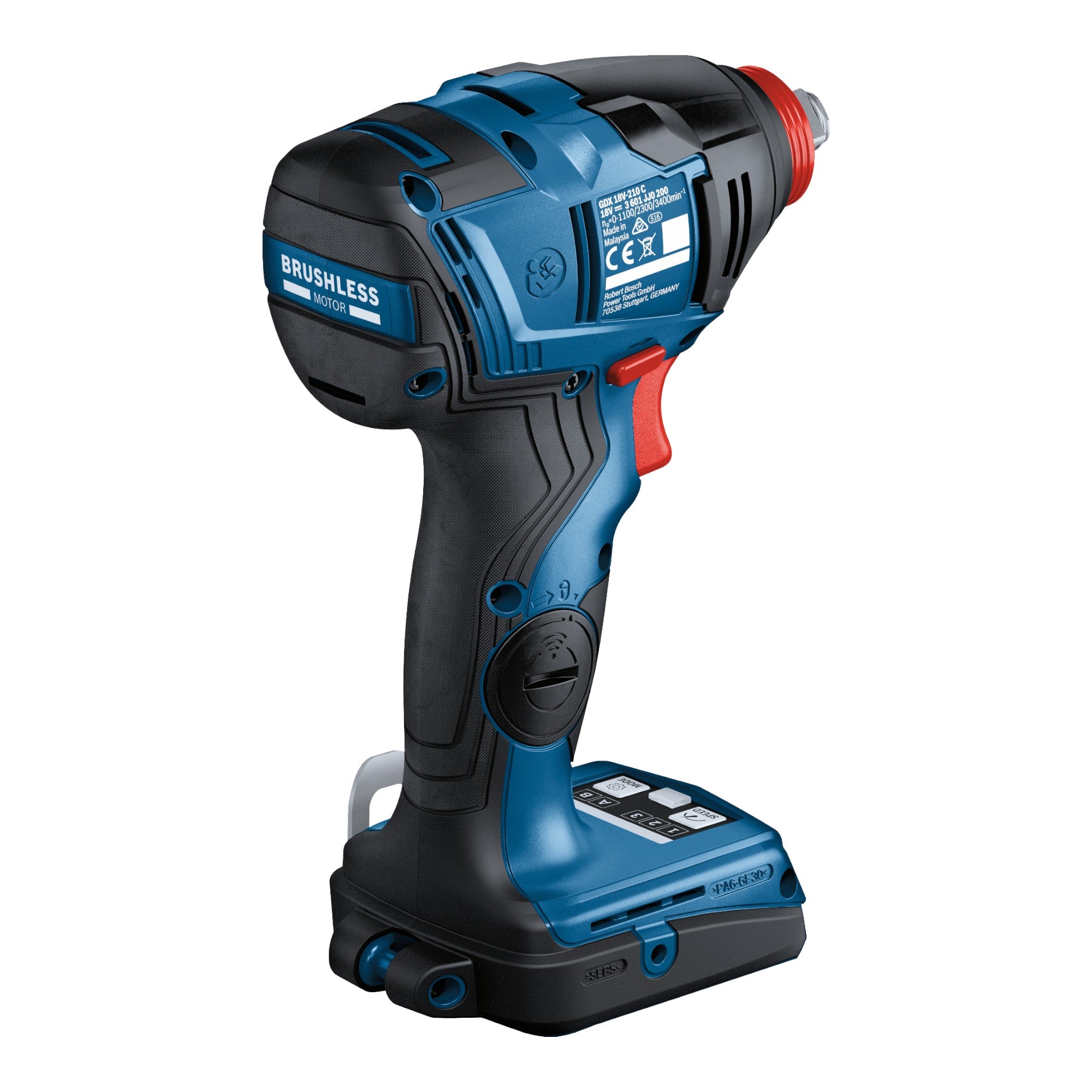 Bosch GDX 18V 210 C Professional Akku Drehschlagschrauber 18 V 210 Nm Brushless 1x Akku 5 0 Ah Ladegeraet GCY 42 Bluetooth Modul 1 - toolbrothers