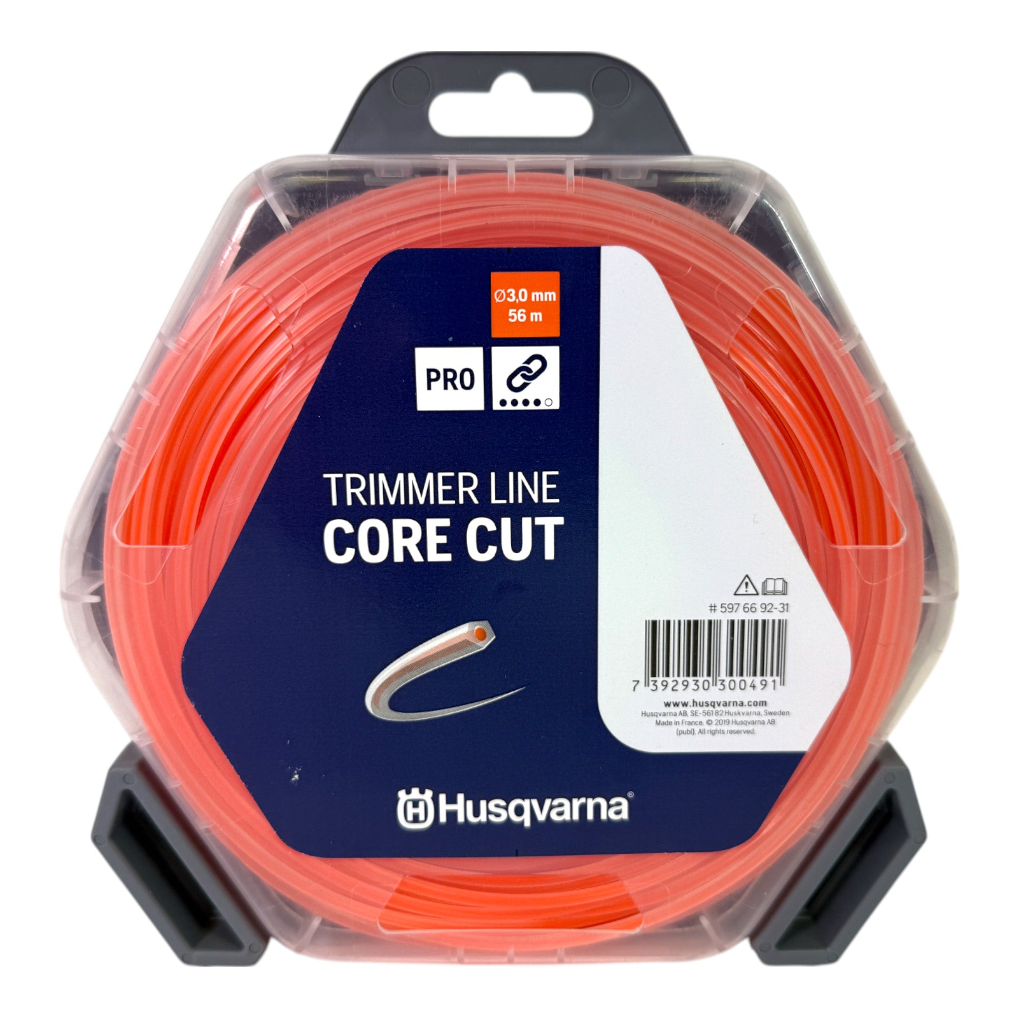 Husqvarna Core Cut Trimmerfaden 3 0 mm x 56 m Laenge Orange 597669231  0 - toolbrothers