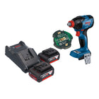 Bosch GDX 18V 210 C Professional Akku Drehschlagschrauber 18 V 210 Nm Brushless 2x Akku 5 0 Ah Ladegeraet GCY 42 Bluetooth Modul 0 - toolbrothers