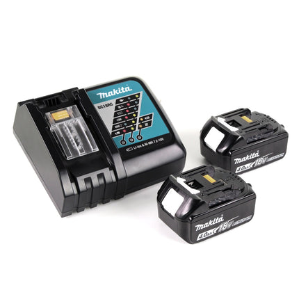 Makita DUC 355 RM2 Akku Kettensäge 36V ( 2x18 V ) Brushless 35 cm + 2x 4,0 Ah Akku + Ladegerät - Toolbrothers