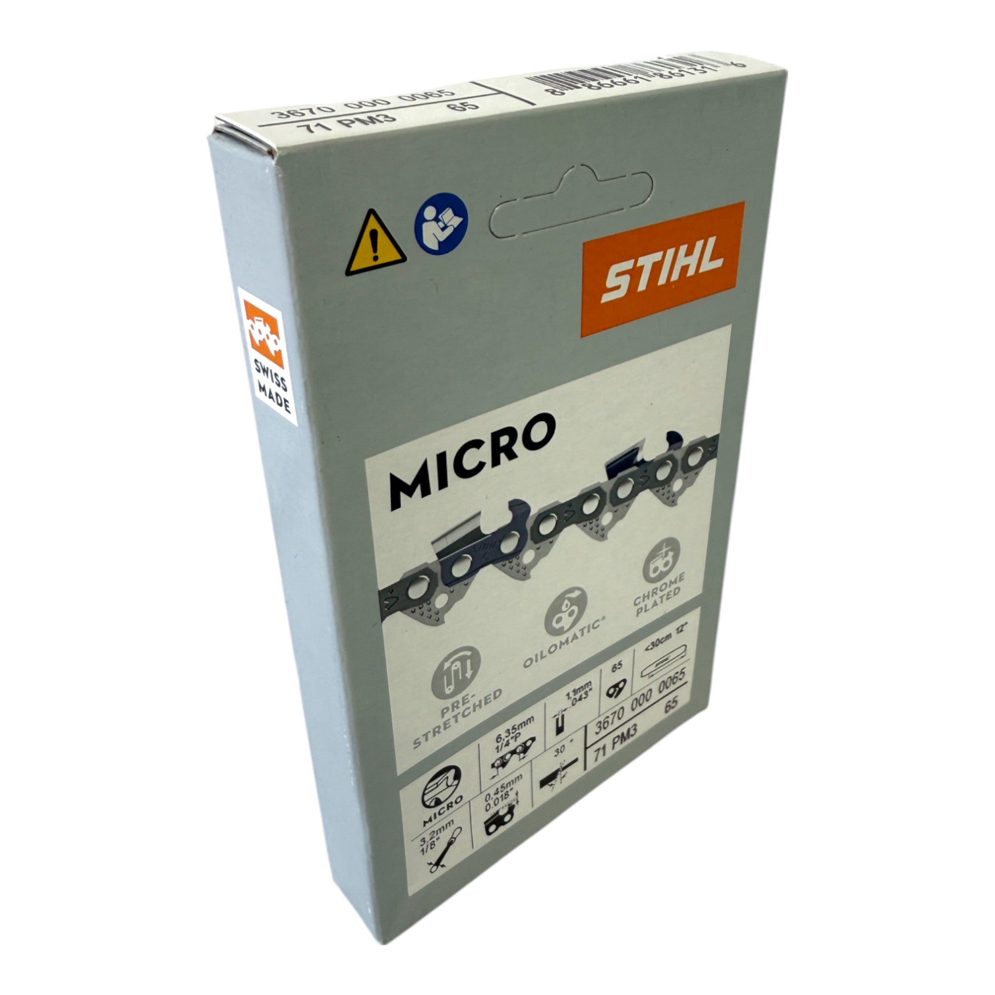 Stihl 2x 1 4 Picco Micro 3 PM3 Saegekette 30 cm 1 4 P 1 1 mm 65 TG 2 Stueck 2x 36700000065  2 - toolbrothers