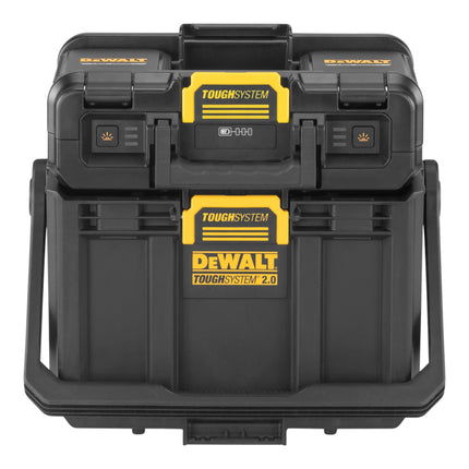 DeWalt DWST08061 1 Werkzeugbox mit integrierten Leuchten 395 x 352 x 255 mm ToughSystem 2 0 1x Akku 5 0 Ah ohne Ladegeraet 1 - toolbrothers
