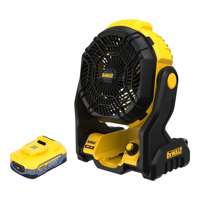 DeWalt DCE 512 N Akku Ventilator 18 V 1x Powerstack Akku 5 0 Ah ohne Ladegeraet 0 - toolbrothers
