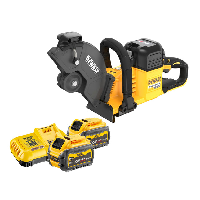 DeWalt DCS 691 T2 Akku Trennschleifer 54 V FlexVolt 230 mm Brushless 2x Akku 6 0 Ah Ladegeraet 0 - toolbrothers