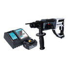 Makita DHR 202 RT1W Akku Bohrhammer 18 V 20 mm 2 0 J weiss 1x Akku 5 0 Ah Ladegeraet 0 - toolbrothers