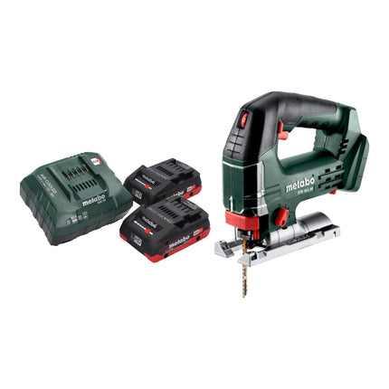 Metabo STB 18 L 90 Akku Stichsaege 18 V 90 mm 2x LiHD Akku 4 0 Ah Ladegeraet 0 - toolbrothers