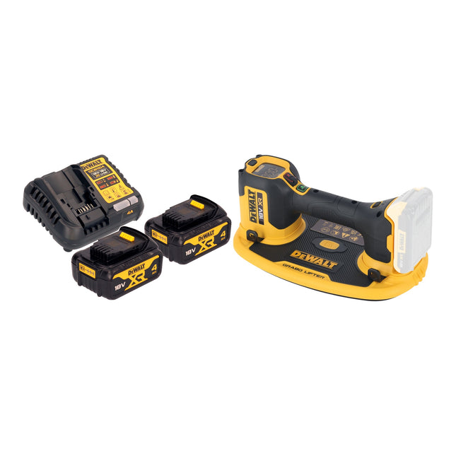 DeWalt DCE 590 M2 Akku Vakuum Heber 18 V 120 kg 2x Akku 4 0 Ah Ladegeraet 0 - toolbrothers