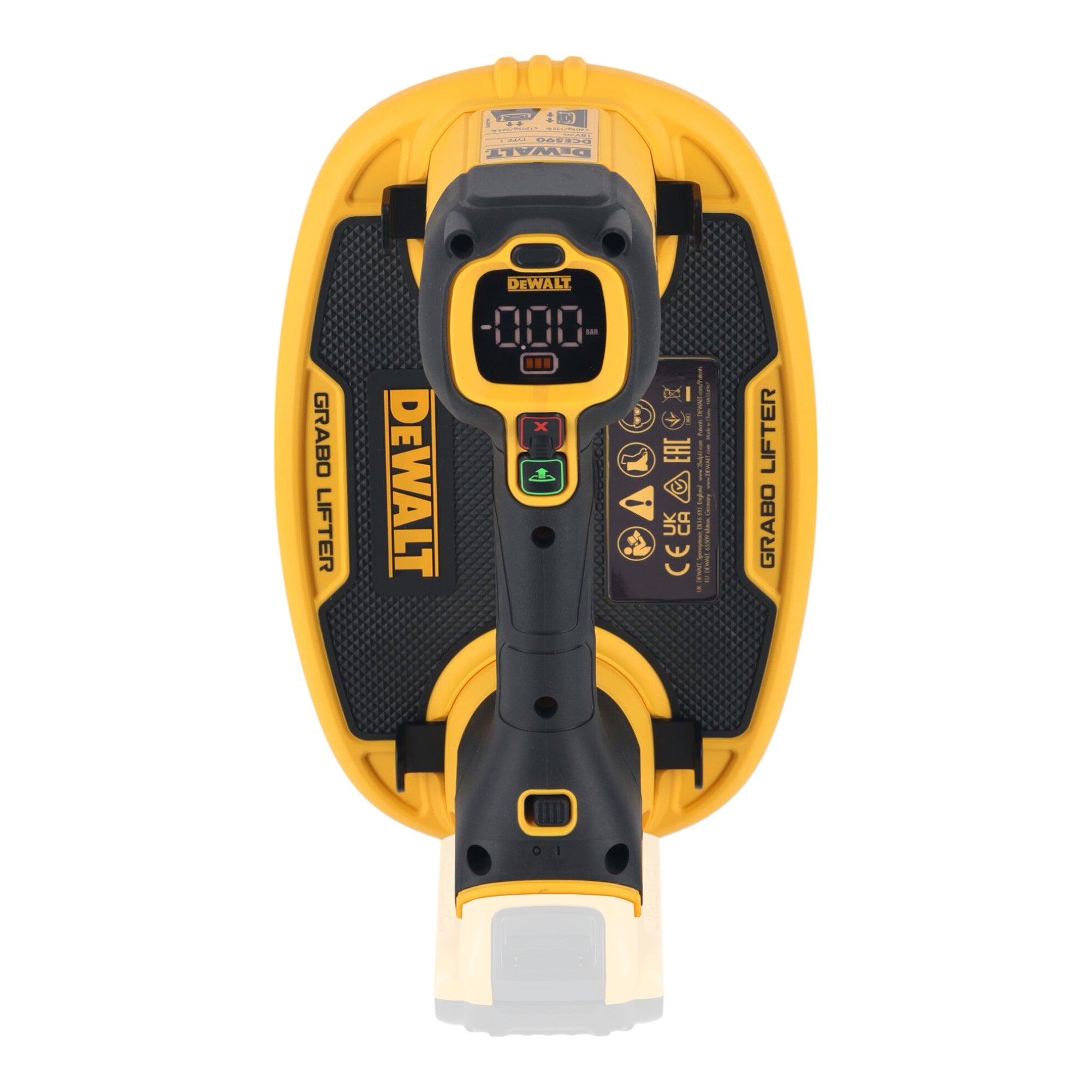 DeWalt DCE 590 P2 Akku Vakuum Heber 18 V 120 kg 2x Akku 5 0 Ah Ladegeraet 1 - toolbrothers