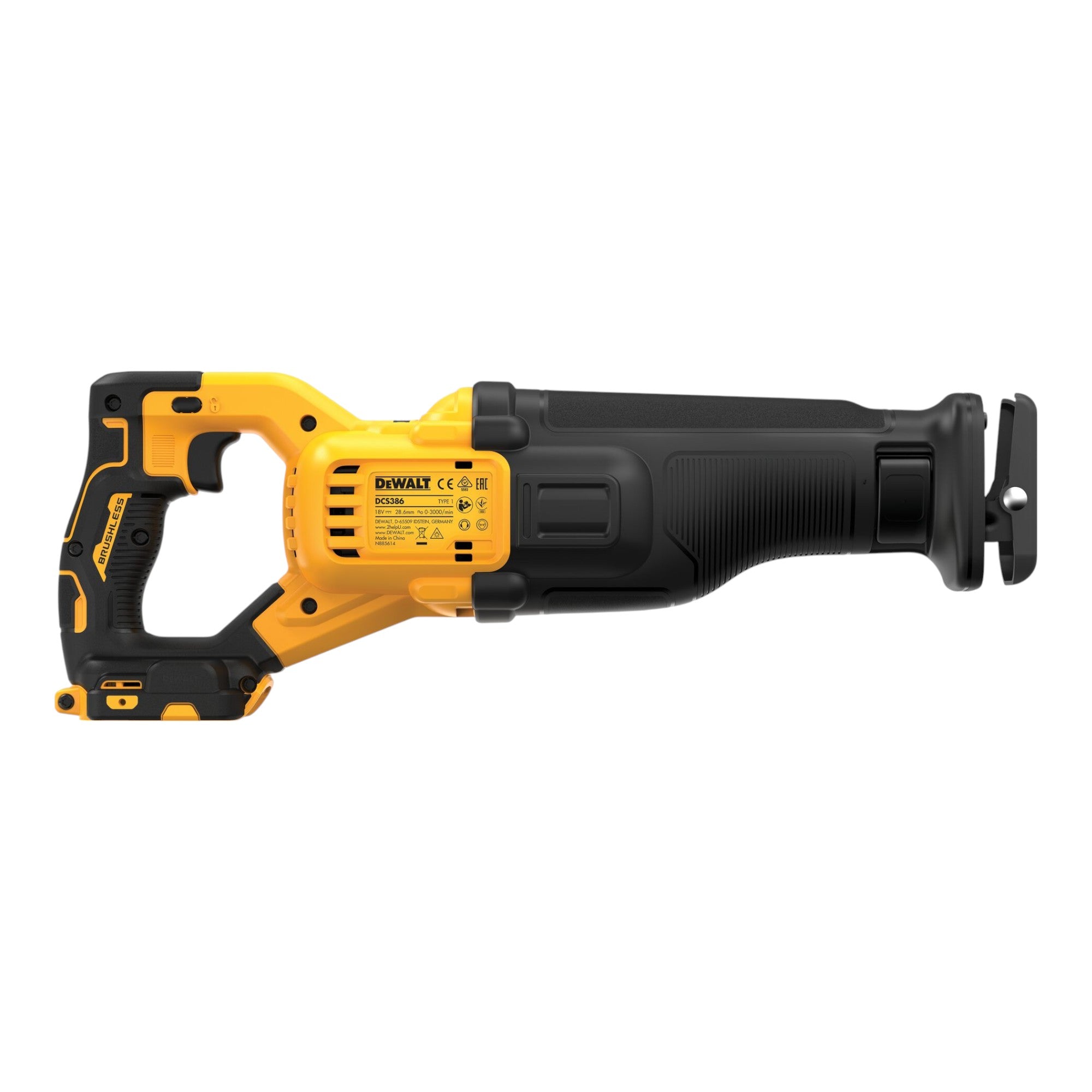 DeWalt DCS 386 NT Akku Saebelsaege 18 V Brushless 1x Akku 4 0 Ah TSTAK ohne Ladegeraet 4 - toolbrothers