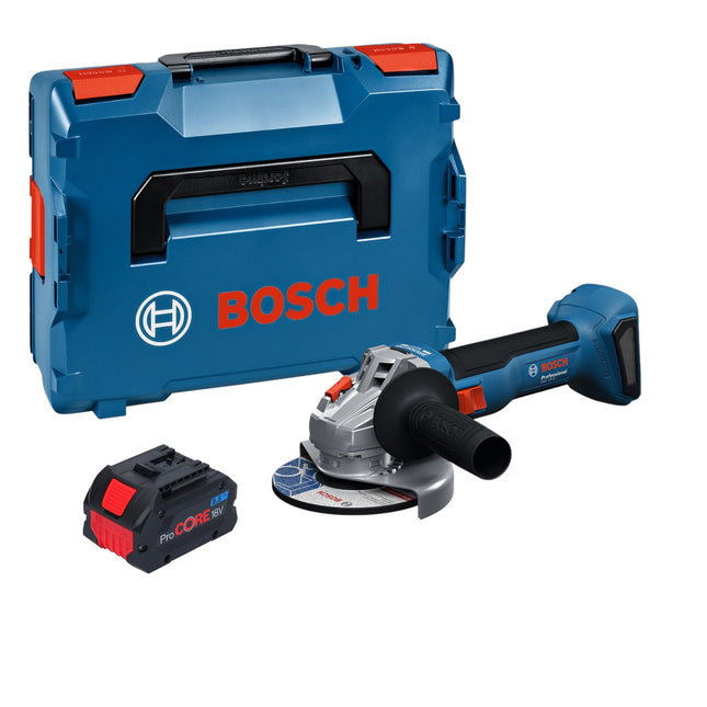 Bosch GWS 18V 8 Professional Akku Winkelschleifer 18 V 125 mm Brushless 1x ProCORE Akku 5 5 Ah L Boxx ohne Ladegeraet 0 - toolbrothers