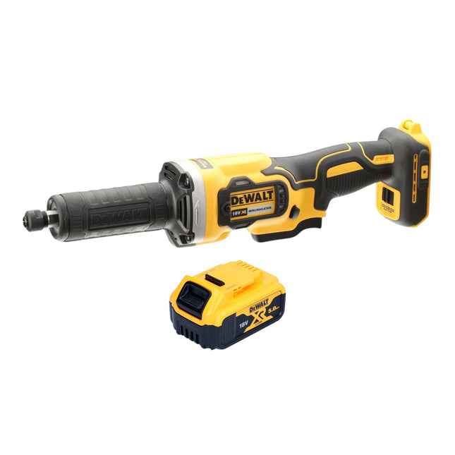 DeWalt DCG 426 N Akku Geradschleifer 18 V Brushless 1x Akku 5 0 Ah ohne Ladegeraet 0 - toolbrothers