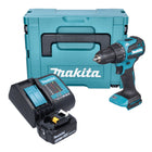 Makita DHP 490 SM1J Akku Schlagbohrschrauber 18 V 65 Nm Brushless 1x Akku 4 0 Ah Ladegeraet Makpac 0 - toolbrothers