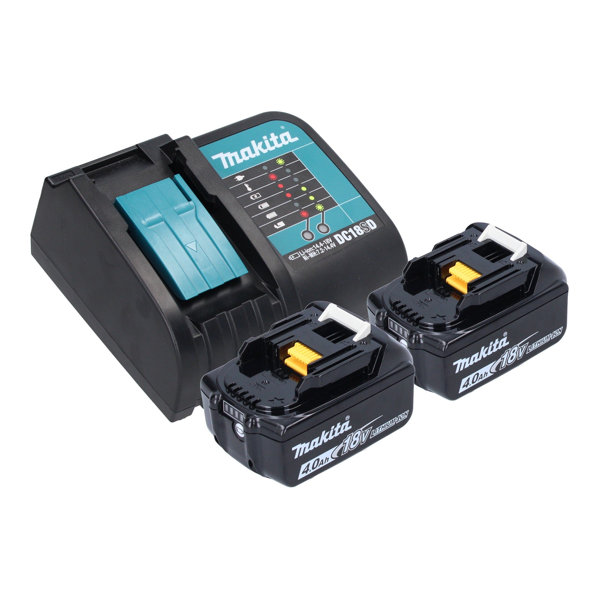 Makita DFR 552 SM Akku Magazinschrauber 18 V 25 55 mm Brushless 2x Akku 4 0 Ah Ladegeraet 2 - toolbrothers