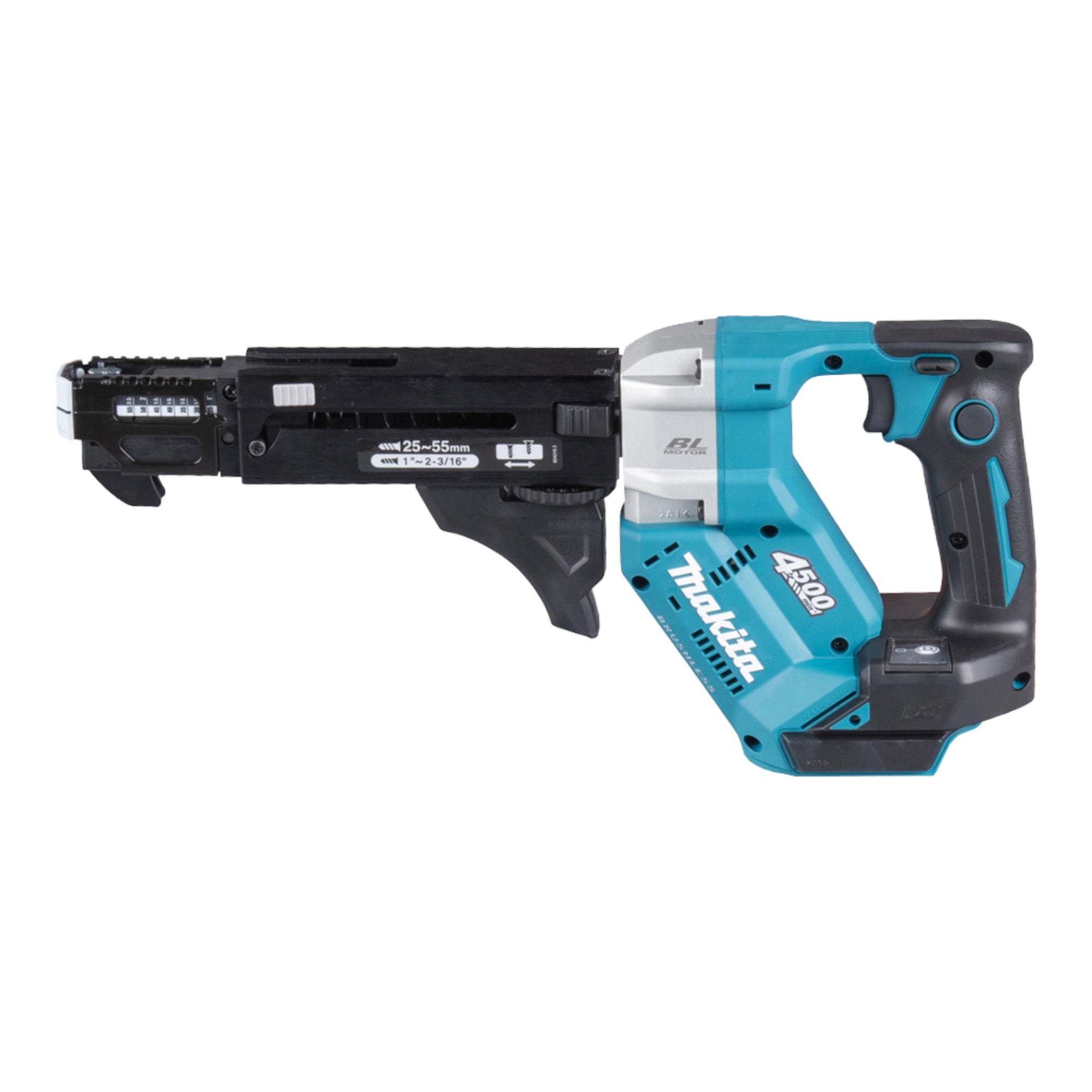 Makita DFR 552 ST1 Akku Magazinschrauber 18 V 25 55 mm Brushless 1x Akku 5 0 Ah Ladegeraet 1 - toolbrothers